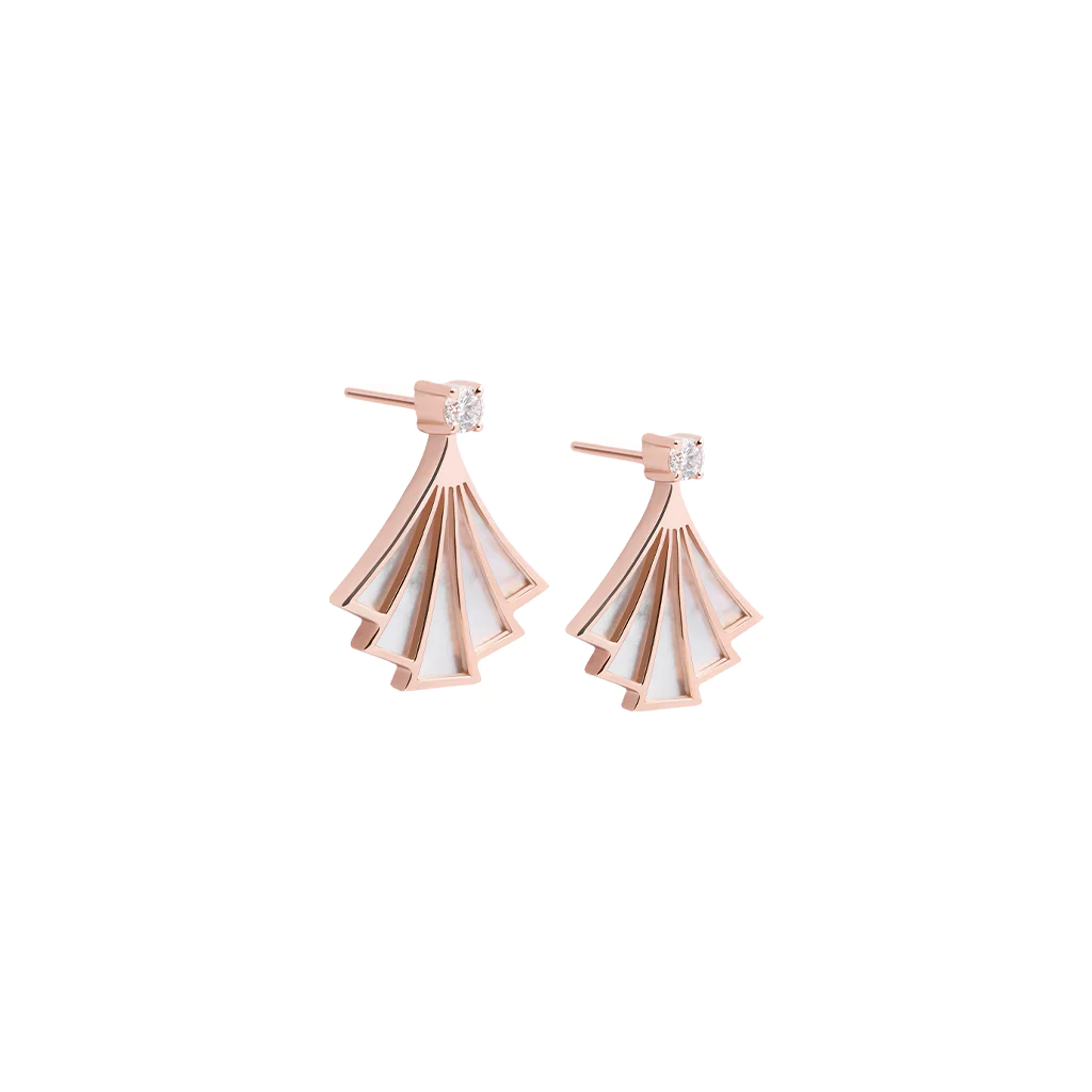 Finesse Medium Studs RG – MOP